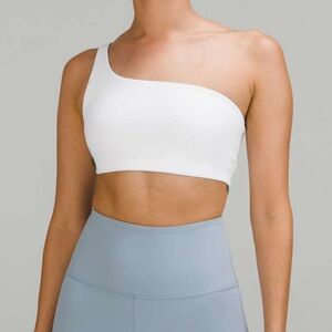 Lululemon Ribbed Nulu Asymmetrical yoga bra